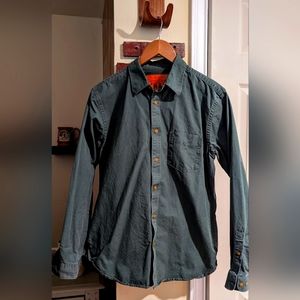 Vintage wash long sleeve shirt